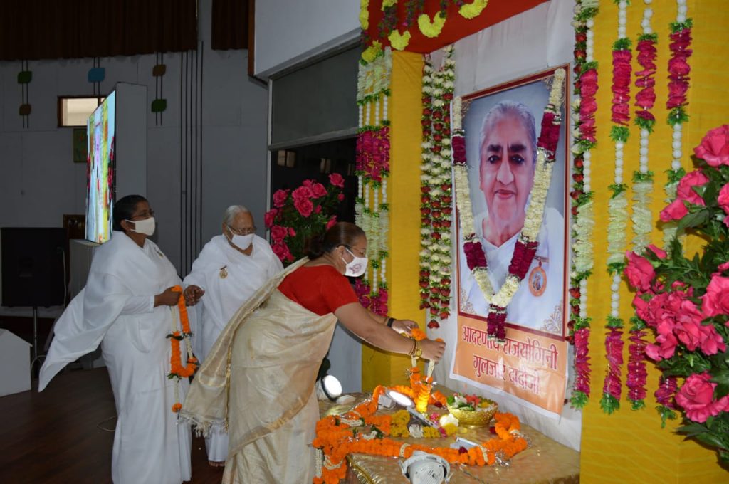 ब्रह्माकुमारी संस्थान की मुख्य प्रशासिका दादी हृदयमोहिनी के निधन पर श्रद्घाजंलि सभा आयोजित