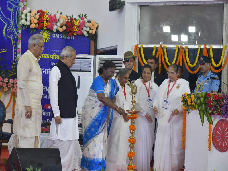 सकारात्मक परिवर्तन वर्ष का शुभारम्भ राष्ट्रपति श्रीमती द्रौपदी मुर्मु ने किया