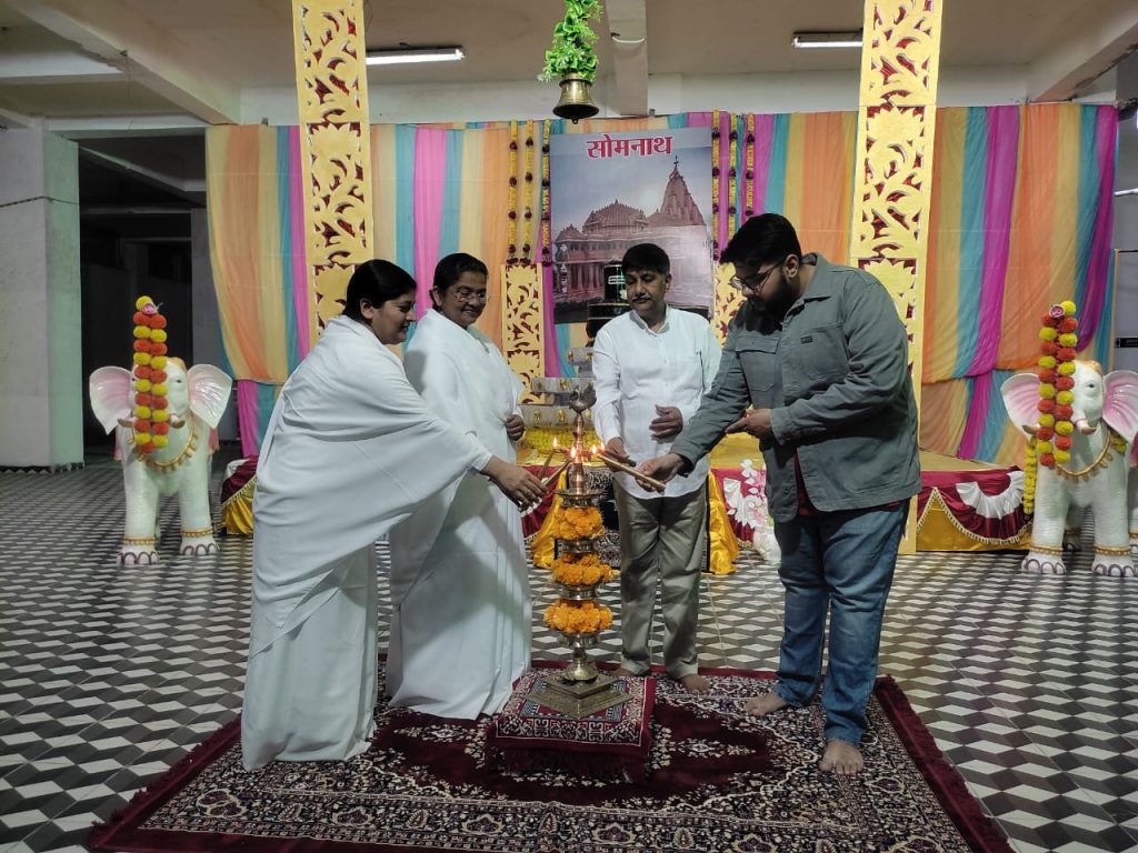 नवा रायपुर के शान्ति शिखर में 88 वीं महाशिवरात्रि महोत्सव मनाया गया -