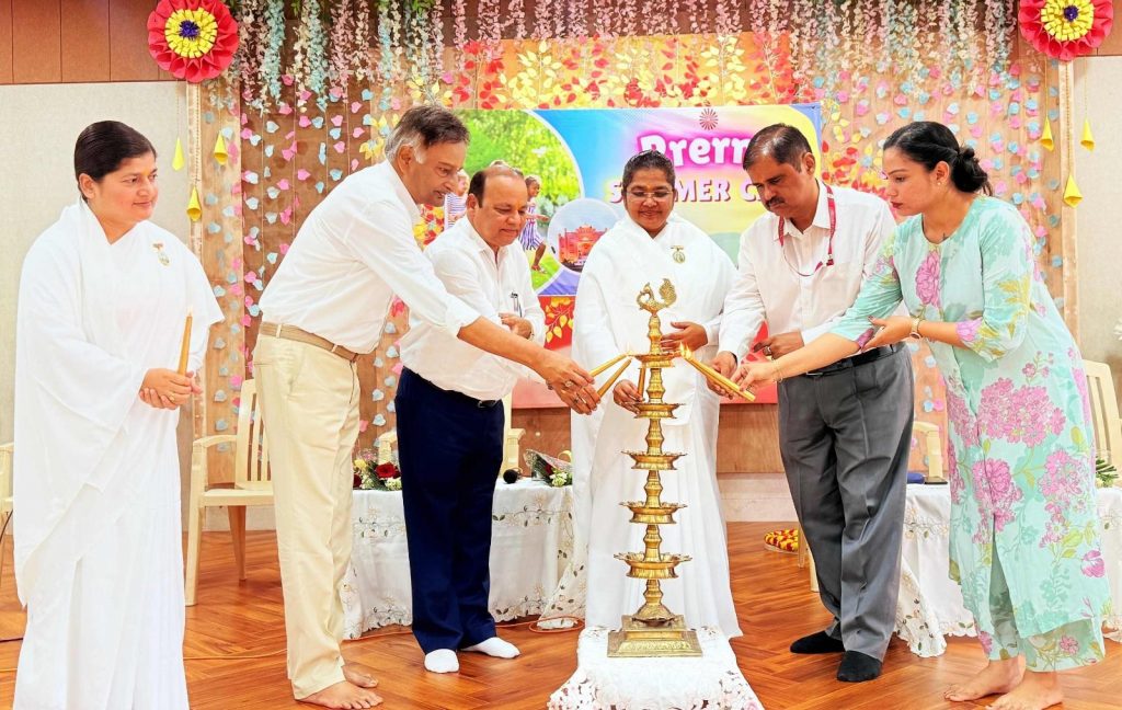 नवा रायपुर के सेक्टर-20 में समर कैम्प शुरू हुआ-